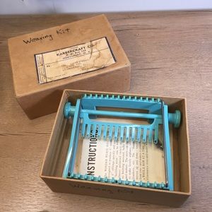 Vintage Wonder Weave Hand Loom In Original Box